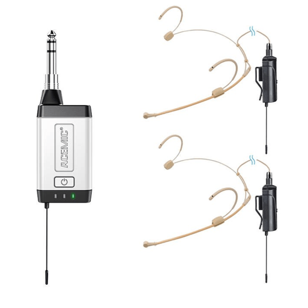 Trådlös headset-mikrofon Acemic Q2/H1