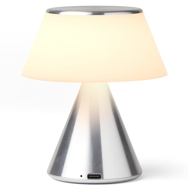 Lexon Luma M LED-lampa i silver