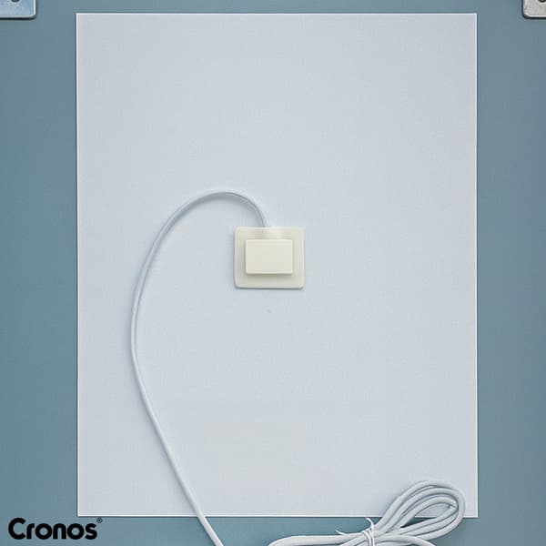 Cronos uppvärmd spegel rektangulär 80x60cm