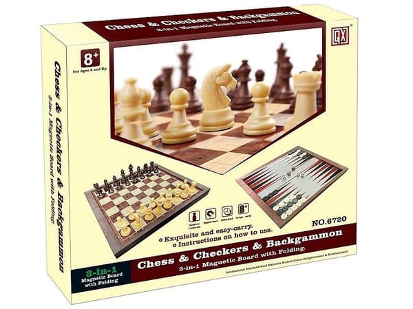 Skak, dam, backgammon
