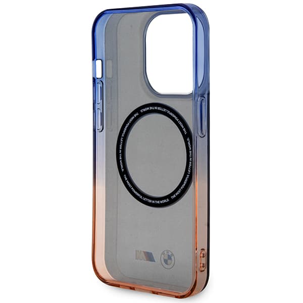 BMW Gradient Bumper MagSafe-skal till iPhone 14 Pro, grått