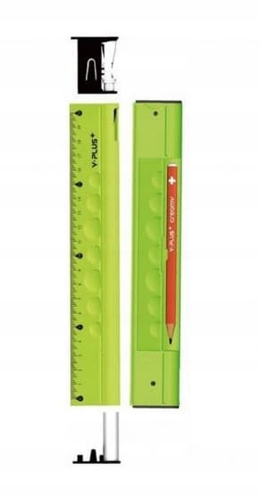 MULTIFUNKTIONEL LINJAL 30CM LINJ/STYR/TEMP. 7053