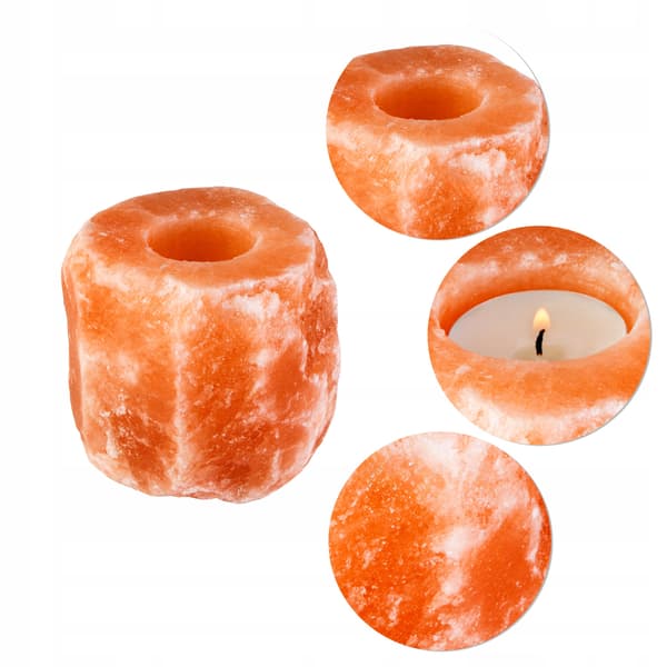 Luonnollinen suolakynttilänjalka