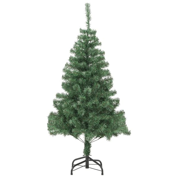 vidaXL Tekokuusi teräsjalustalla, 210 cm, 910 oksaa