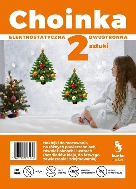 Elektrostatisk juletræ 2 stk.