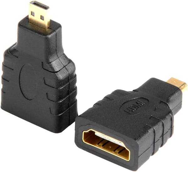Logilink Micro HDMI - HDMI -sovitin, 4K/30Hz Ultra HD UHD HDMI -sovitin
