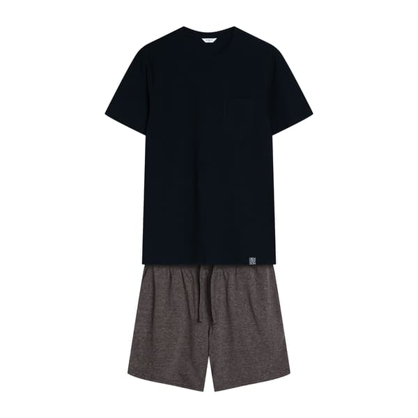 Mick Henderson Herrpyjamas | Svart, Grå XXL