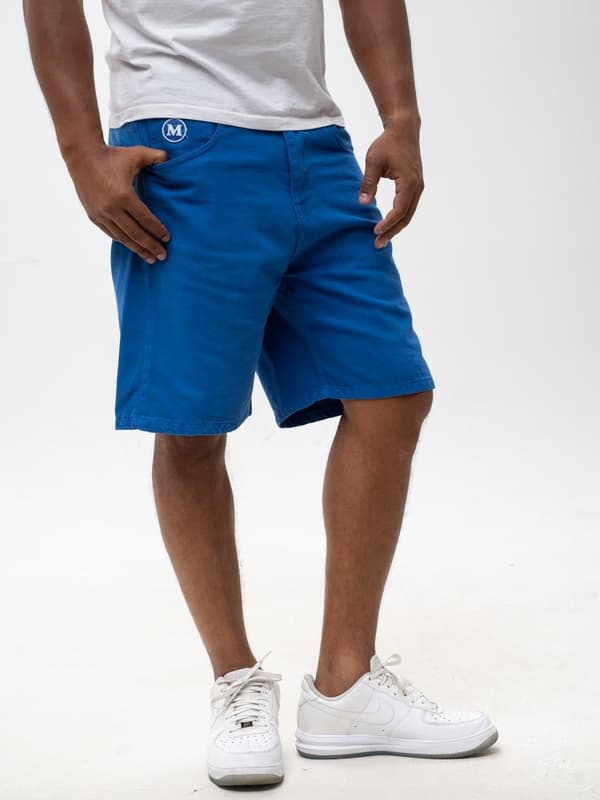 MyStars Washing Basic 29 Blå Herrjeansshorts