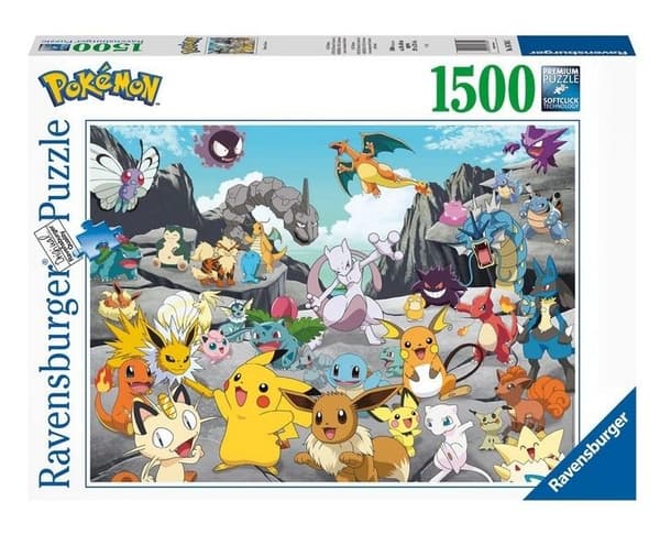 1500 Pokémon-klassikkopulmaa