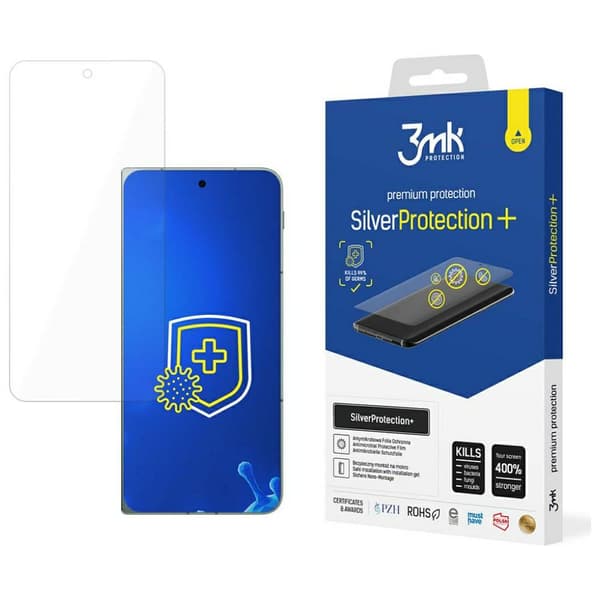 3mk SilverProtection+ skyddsfilm för OnePlus Open (framsida), våtmontering
