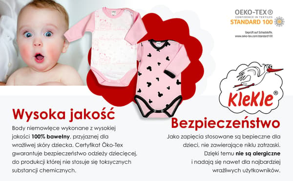 Langærmet dinosaur-body str. 68 klekle