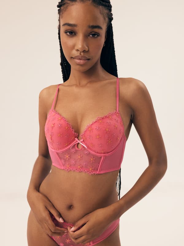 Bloomy Esotiq Push-Up -rintaliivit | Pinkki 85B