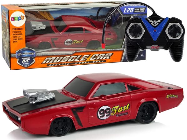 Bil R/C Sportdekaler 1:20 Röd Pilot
