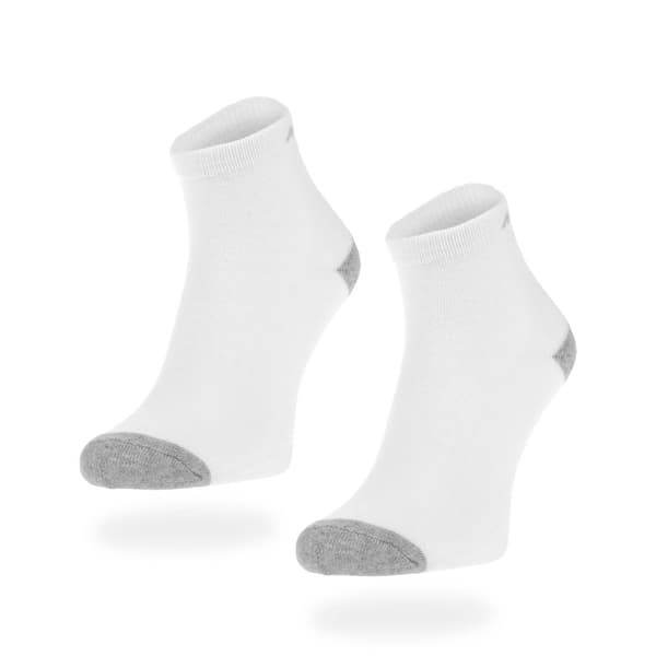 Rea Monotox Basics ankelstrømper Active Cushion hvid 2-pak 35-38