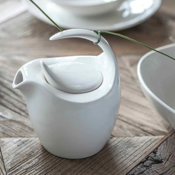 DUKA TIME mugg 450 ml vit porslin