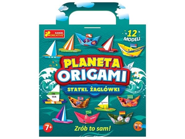 Origamiplaneten. Skepp. Segelbåtar
