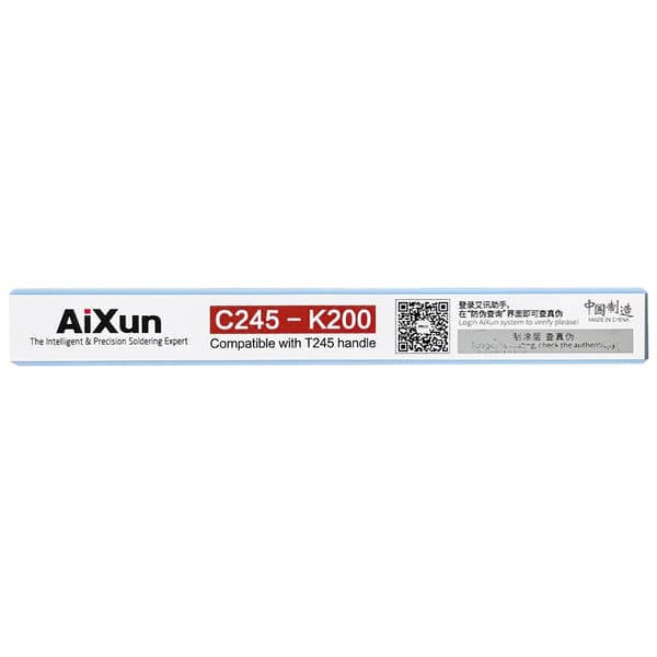 Aixun C245-K200 precisionslödspets, K-typ, 2 mm