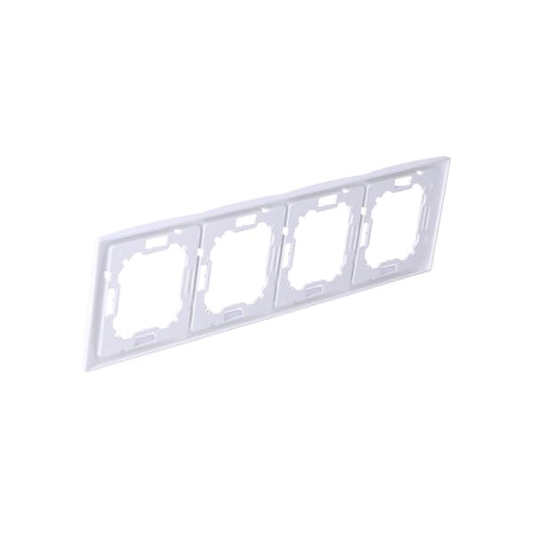 4-kanals ram - universell horisontell och vertikal, vit, basic neos