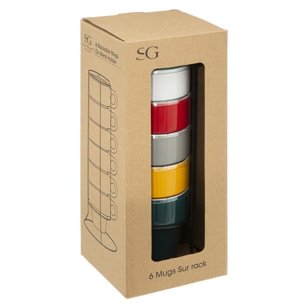 6 Colorama 200 -kupin setti