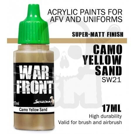 SW-21 Krigsfront Camo Gul Sand