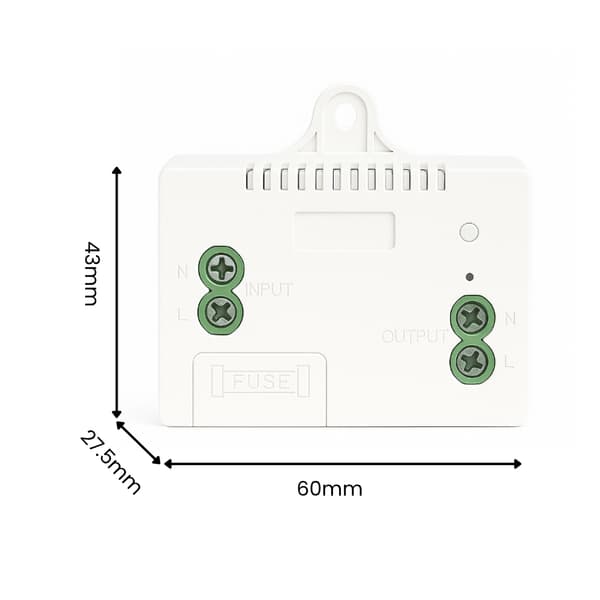 Trådløs lysafbryder 433 MHz M40-kontrolmodul