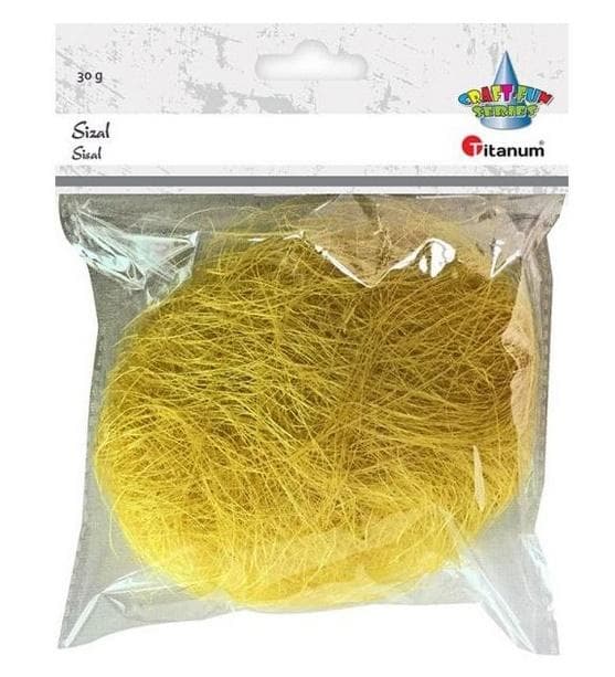 Sisal 30g gul