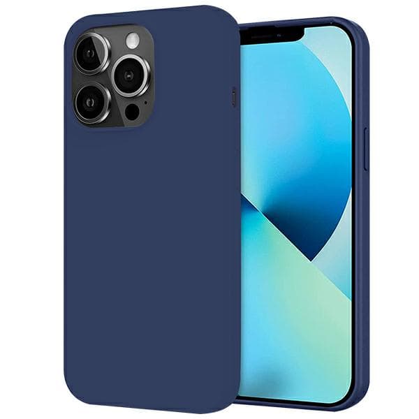 Beline Candy-etui til iPhone 14 Pro i marineblå
