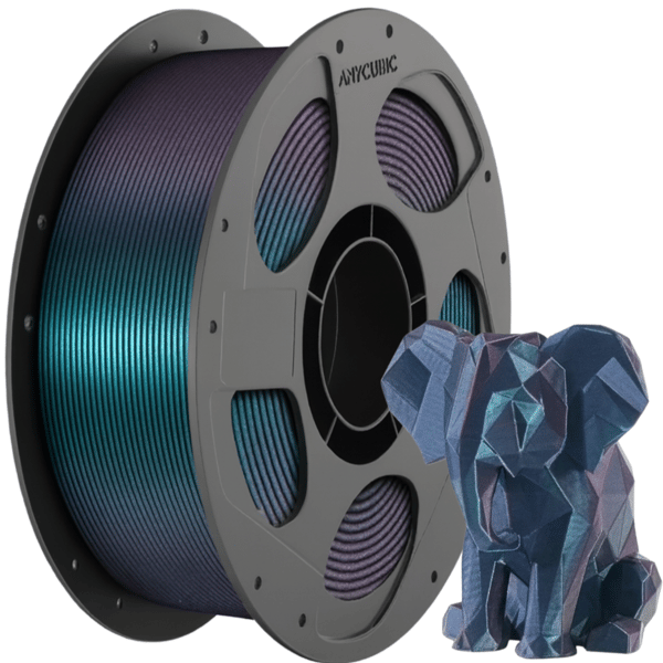 Anycubic PLA Galaxy Blå filament 1kg