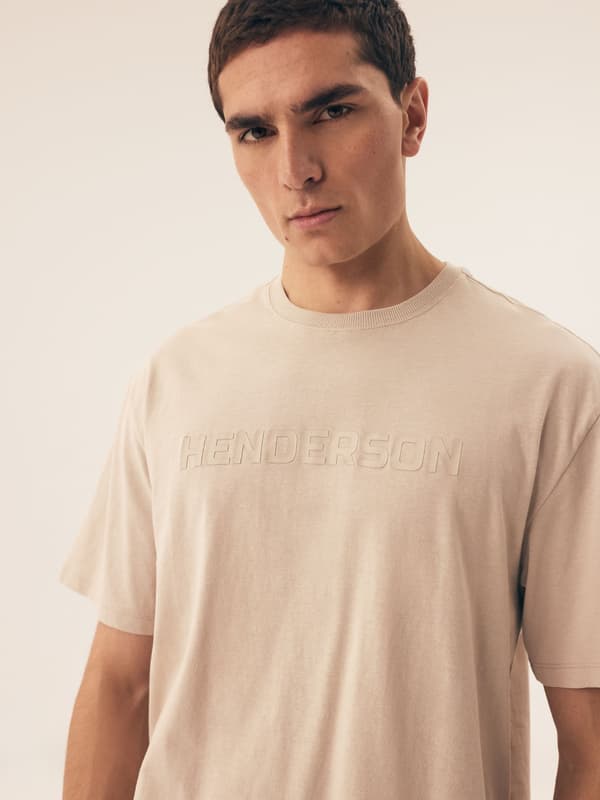 Olivgrön Henderson herrpyjamas | Beige XXL