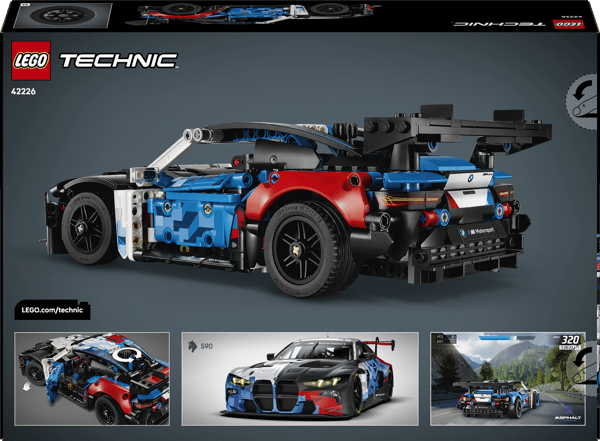 LEGO Technic BMW M4 GT3 EVO Racerbil 747 Bitar (42226)