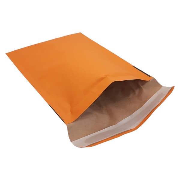 Kuvert 215x150mm vadderat orange 10 st