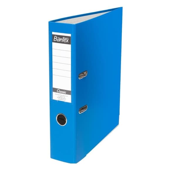 Budget A4-kansio 7,5 cm sininen
