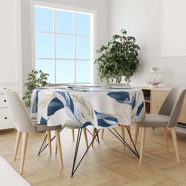 Rund duk tryck 052