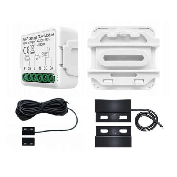 Tuya WiFi Garageportskontroll med Sensor