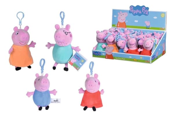 Peppa Pig Plyschmix Nyckelring
