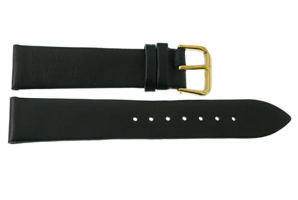 PACIFIC STRAP 20 MM L86 SILEÄ musta hihna, liimattu