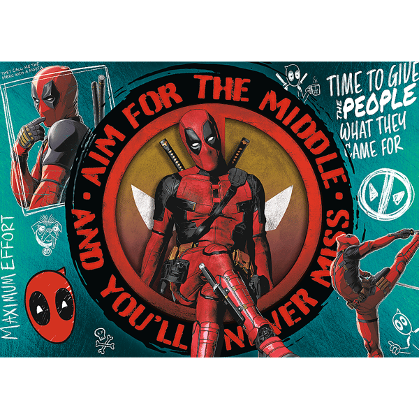 10835 Puslespil 1000 Premium Plus - Deadpool