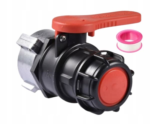 Universal kugleventiladapter til IBC-tøndeventil 75 mm DN50