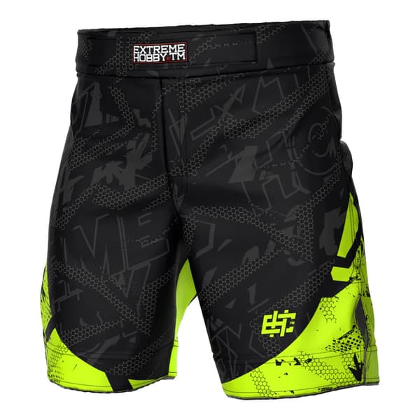Grappling børneshorts NEO 140 LIME