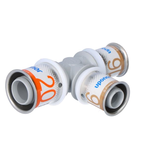 Reducerande T-rör ppsu 20-16-16 Uponor S-Press Plus