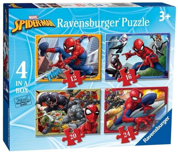 Spider-Man 4-i-1-pussel