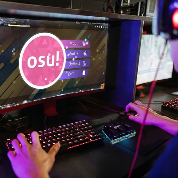 Sort SayoDevice OSU O3C hurtigudløserkontakt
