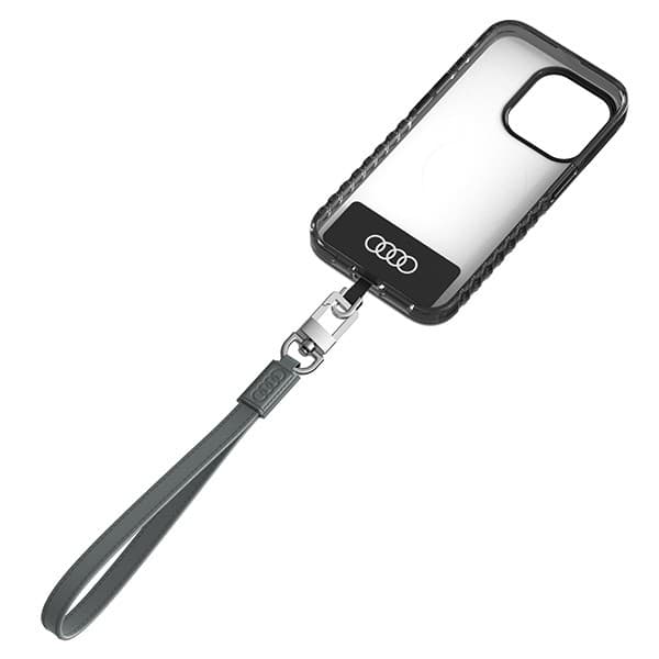 Audi universal axelrem för telefon 28cm 10mm, grå