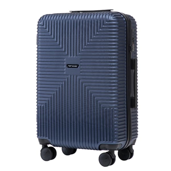 Sæt med 3 WINGS PC ECO BLÅ kufferter