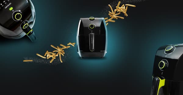 Cecotec Cecofry Compact Rapid Air Fryer Musta (03039)
