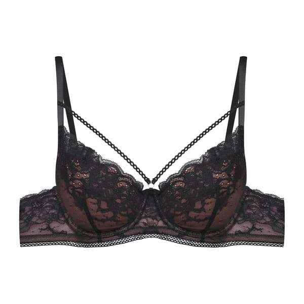 Intonation push-up -rintaliivit - musta 75B