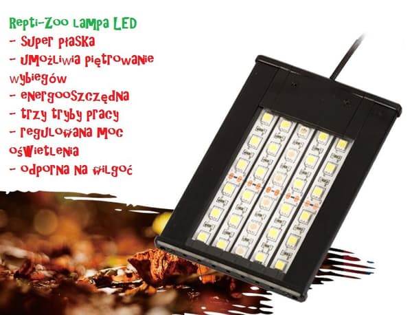 Repti-Zoo LED-terraariolamppu