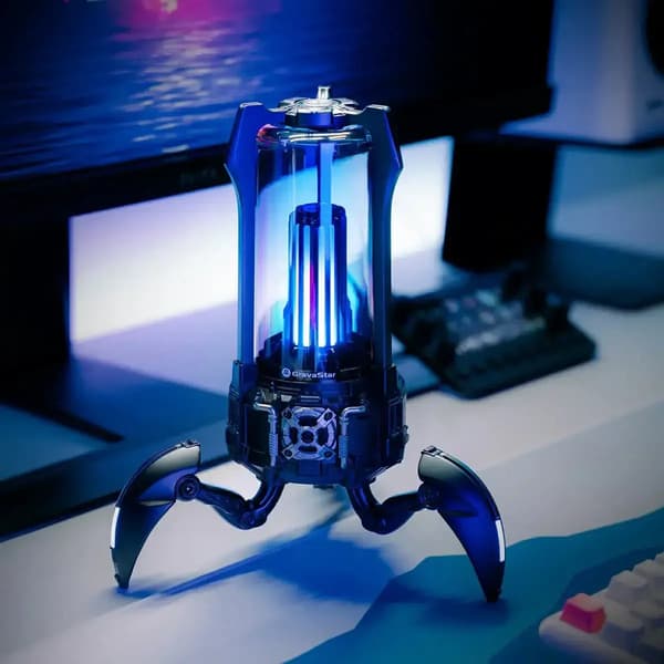 GravaStar - Supernova mattamusta langaton Bluetooth-kaiutin - Langaton Bluetooth-kaiutin mattamusta