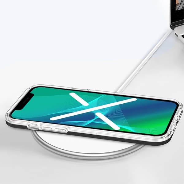 ERBORD cover til iPhone 13 Mini, hybridramme, sort