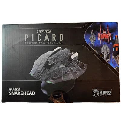 Eaglemoss Star Trek Picard Nareks ormhuvud
